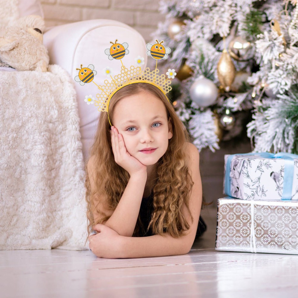 Bee Headband Lovely Decorative Headbands for Kids Antenna Accessories