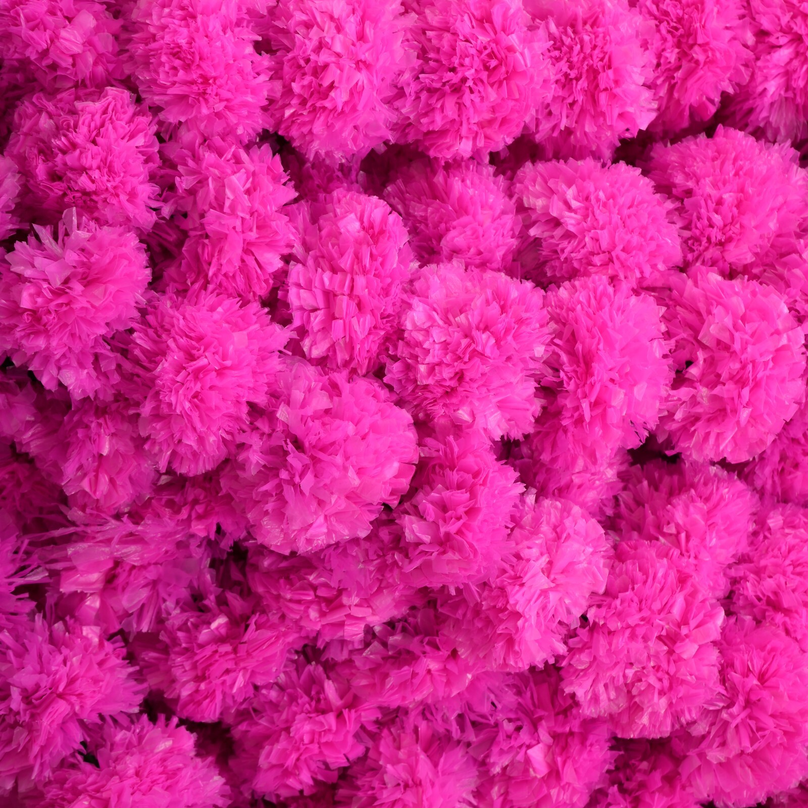 Wholesale Lot Artificial Marigold Flower Garlands New House Warming Decoration