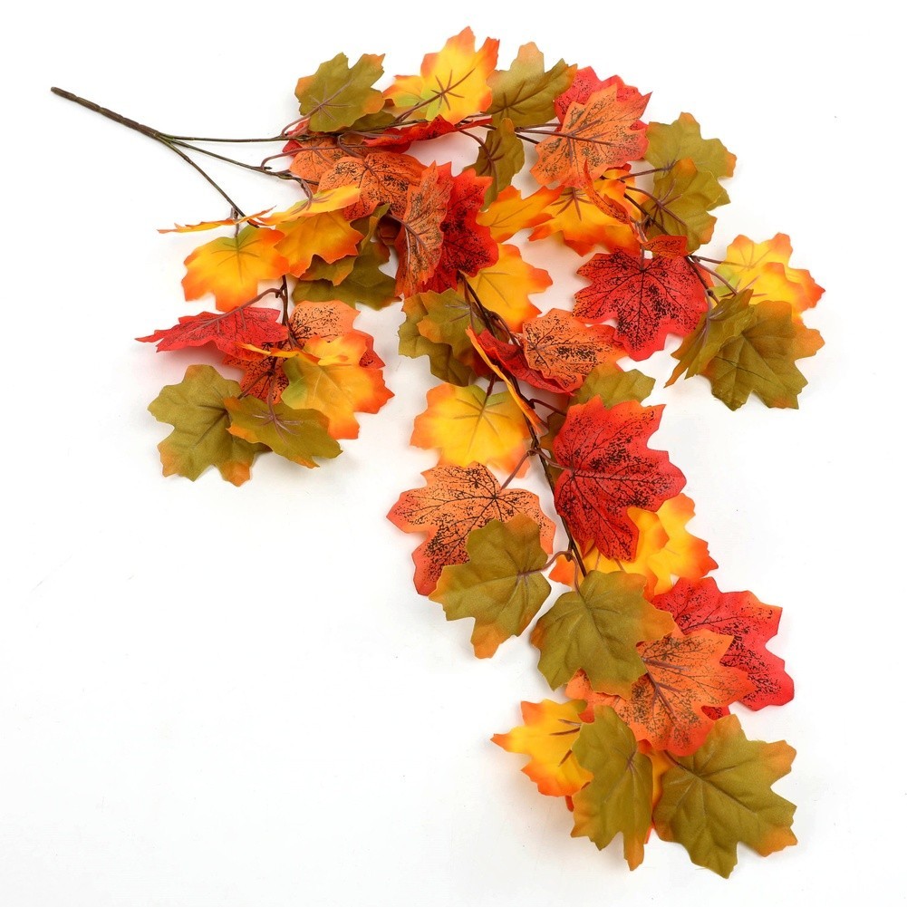 75cm x 61cm Maple Vine Wall Hanging for Indoor Outdoor Seasonal Display