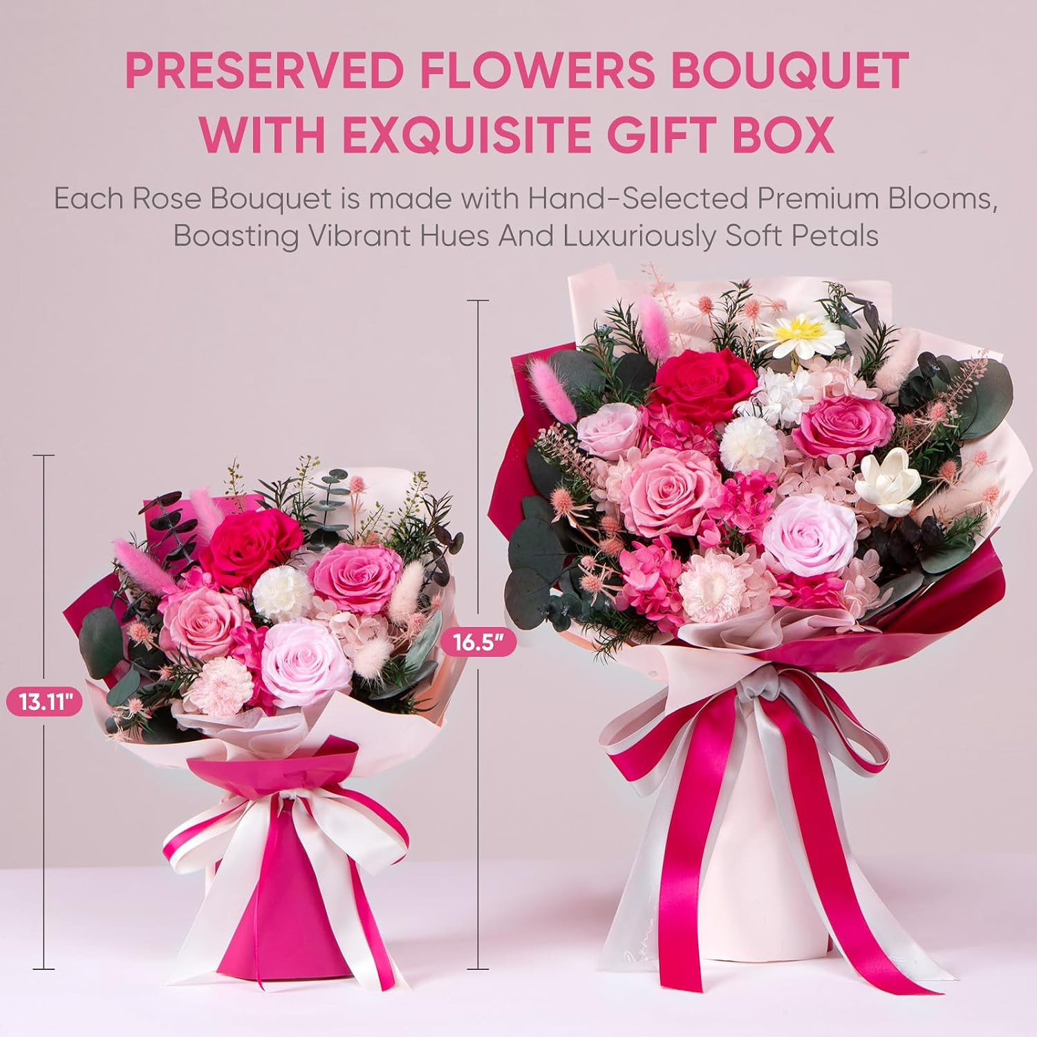 Flowers for Delivery Preserved Flower Bouquet Forever Fresh Flowers Birthday Gif