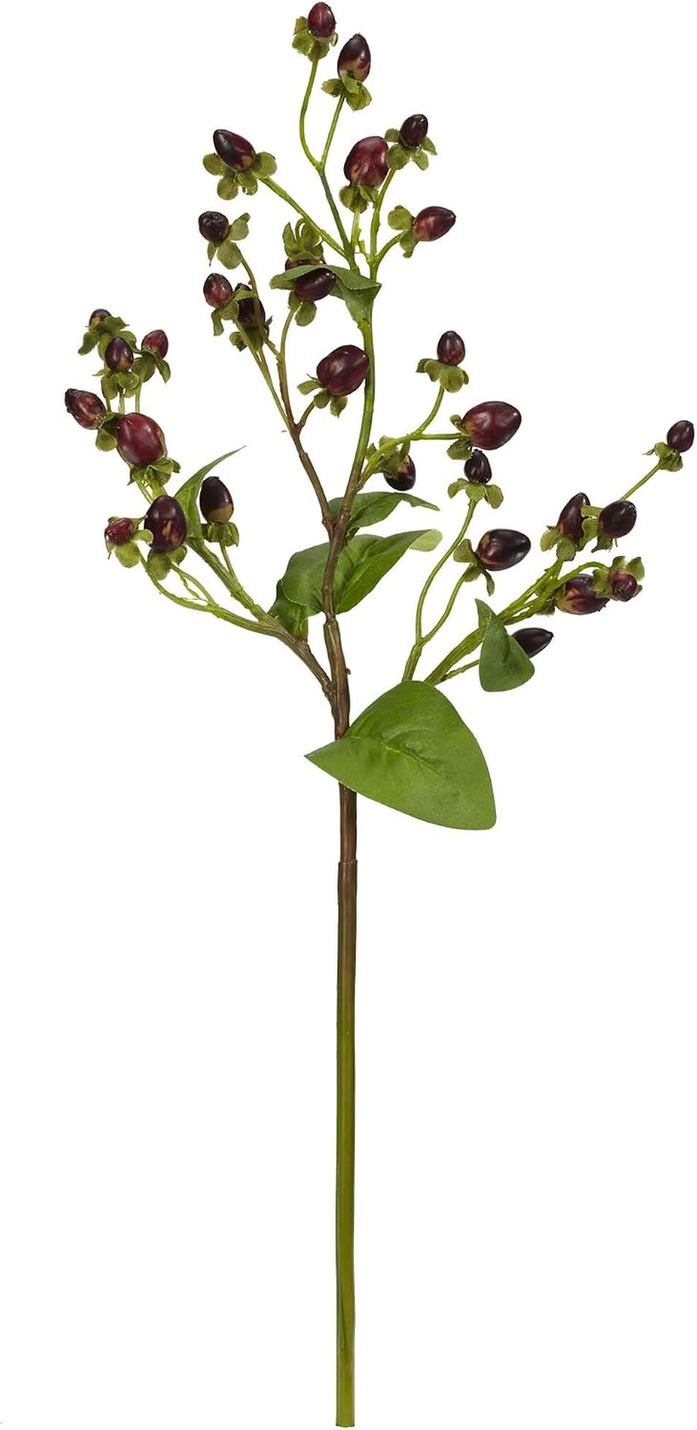 17In. Italian Coffee Bean Artificial Flower (Set of 8)