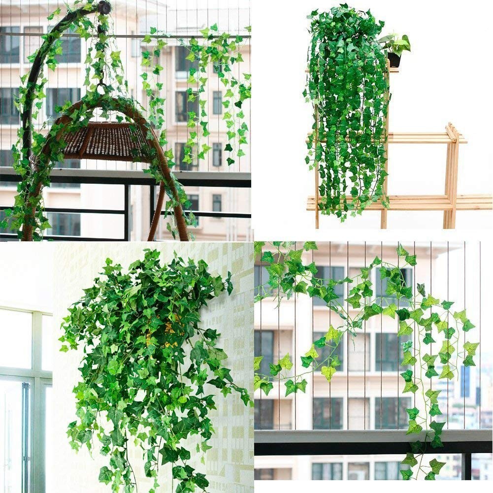 168 feet Fake Foliage Garland Leaves Decoration Artificial Greenery Ivy Vine …