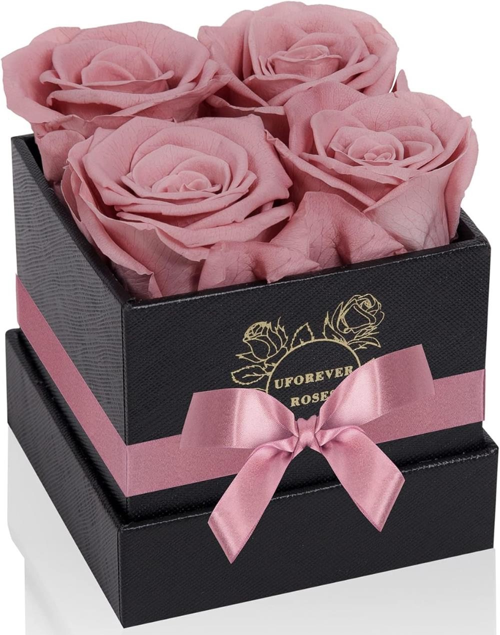 UFOREVER ROSES Preserved Roses in a Box Mothers Day Valentines Day Gifts for Her