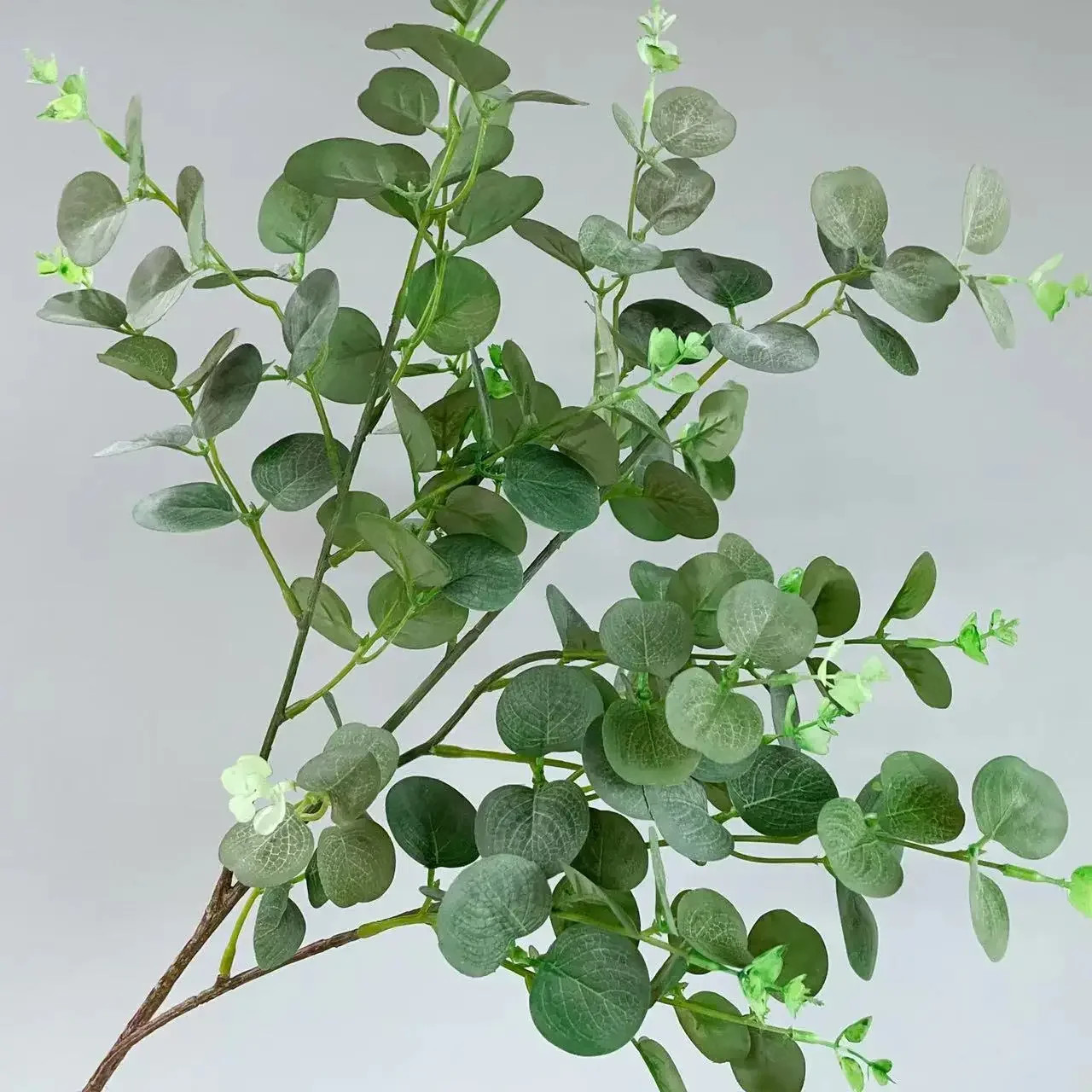70Cm Autumn Color Eucalyptus Leaf Forest Money Leaf Artificial Plant Wedding Hom