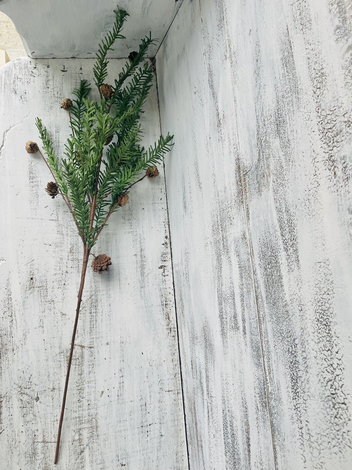 Pine With Pinecones Greenery Pick, 32”