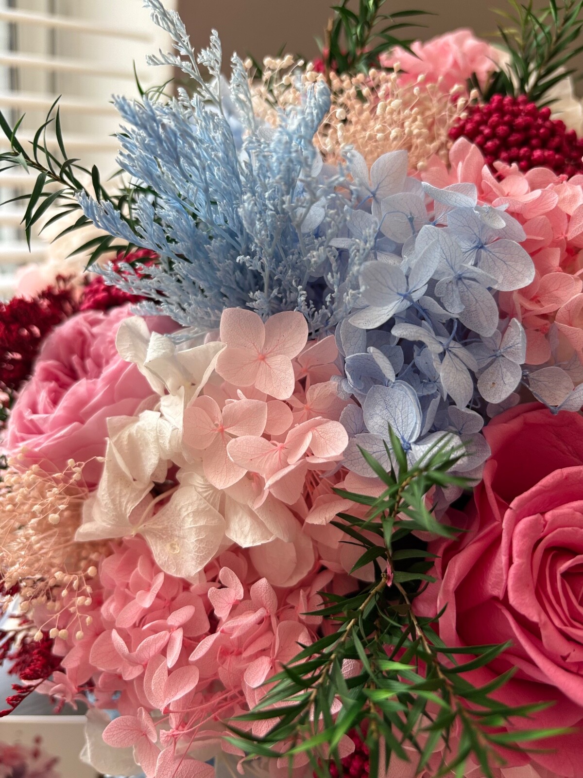 Real Preserved Bouquet, Natural flower, Long-lasting floral gift, Everlasting