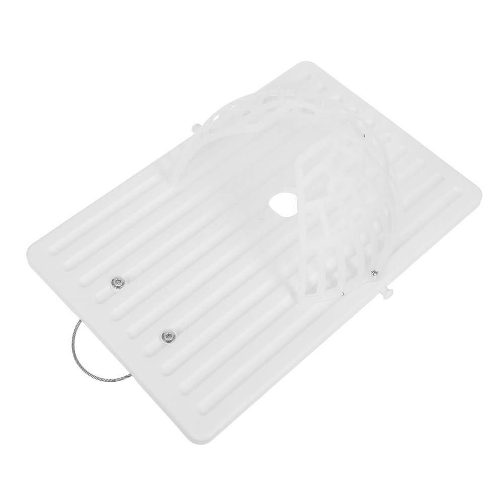3 Set of 1 White Plastic Plant Mounting Board Fern Mount Vertical Wall Planters