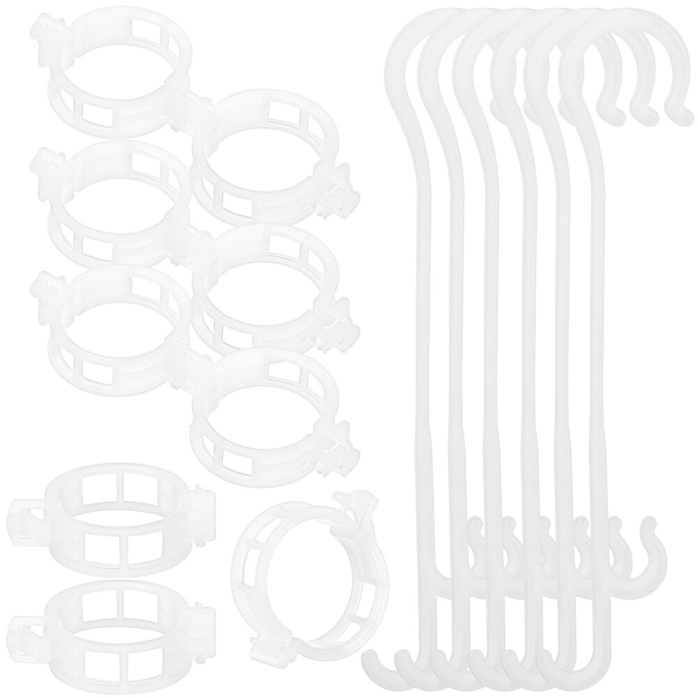 200PCS Plant Support Clips with Plant Support Hooks Garden Support Clips