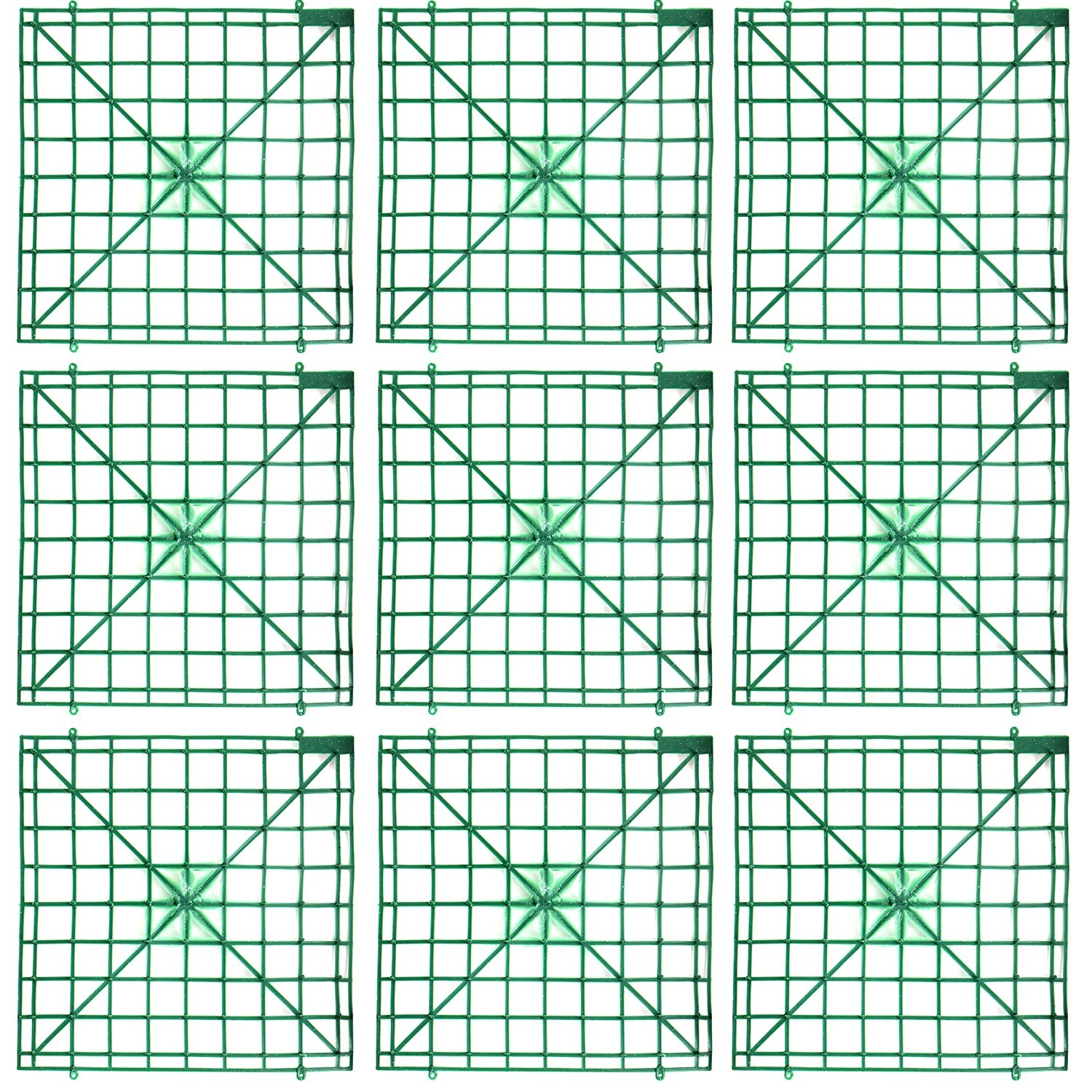 Artificial Flower Grid Panels,DIY Flowers Wall Frames,Flowers Wall Arches Bac…