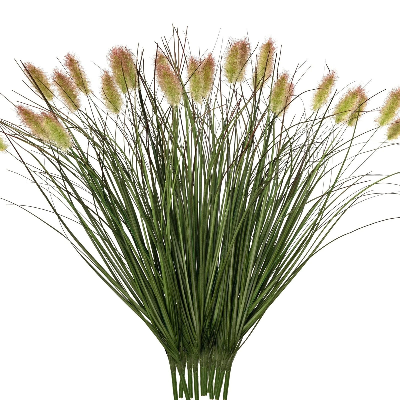 Artificial Grass, Fake Grass, Artificial Shrubs, Wheatgrass Cattails Fake Gra…