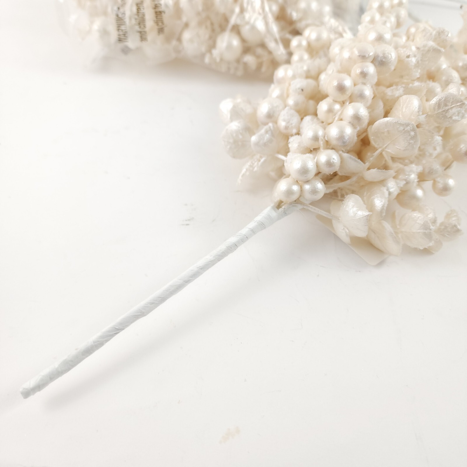 Set of 4 Snow Berry, Holly and Cedar Picks by Valerie White