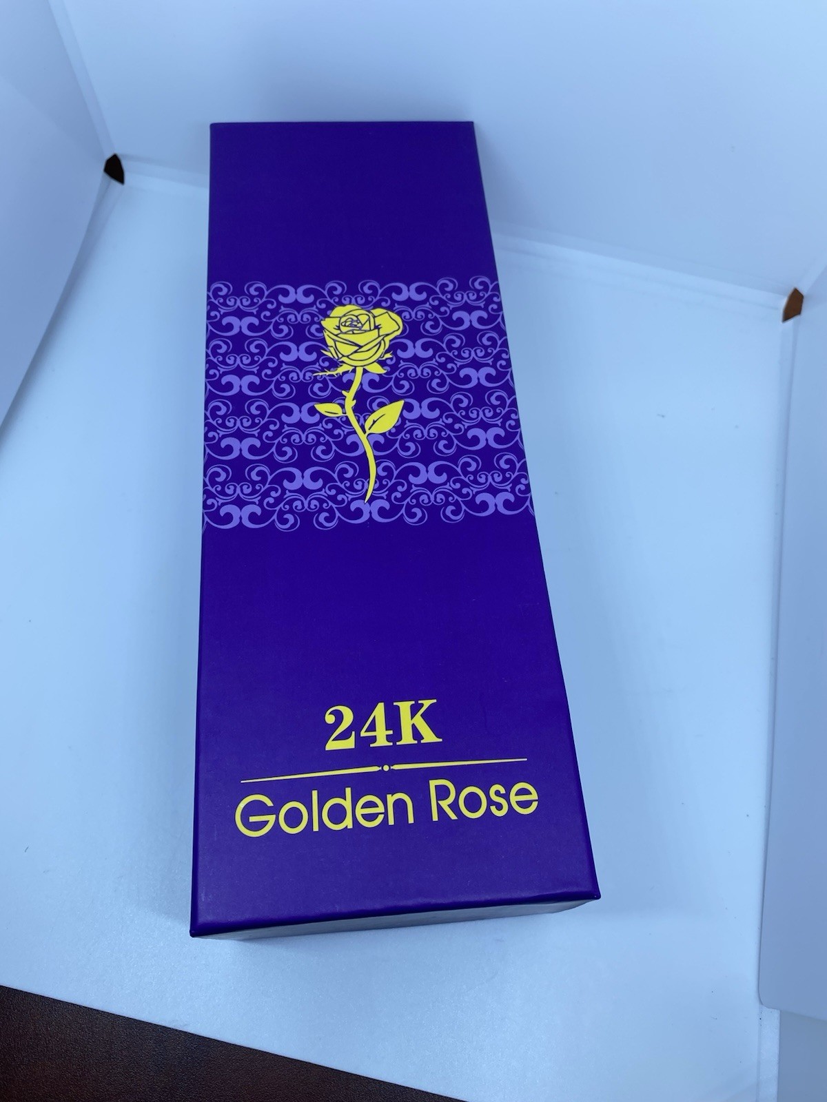 24K Gold Foil Rose Gift – Golden & Pink – Forever Love Present