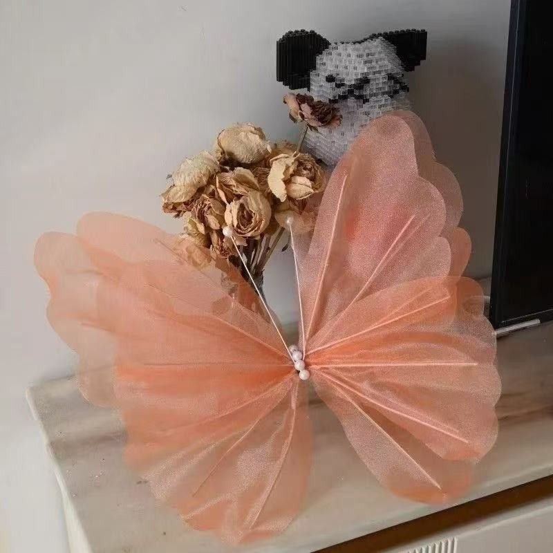 Colorful 50cm Simulation Butterfly for Unique Wedding and Event Decorations
