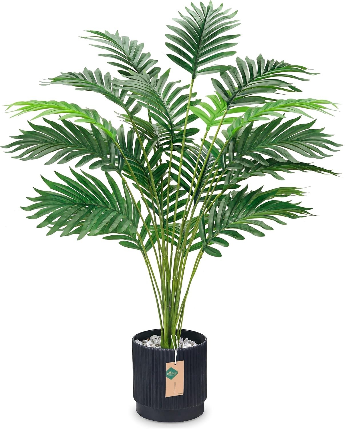28-Inch Artificial Palm Tree for Indoor and Outdoor Home Decor and Styling