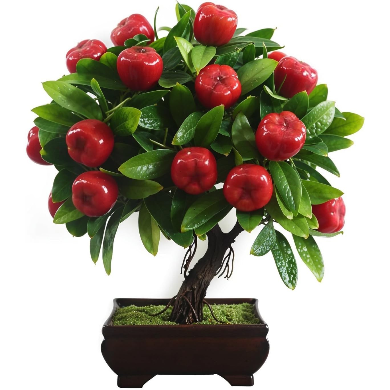 10″ Artificial Plants Apple Table Centerpieces Decoration