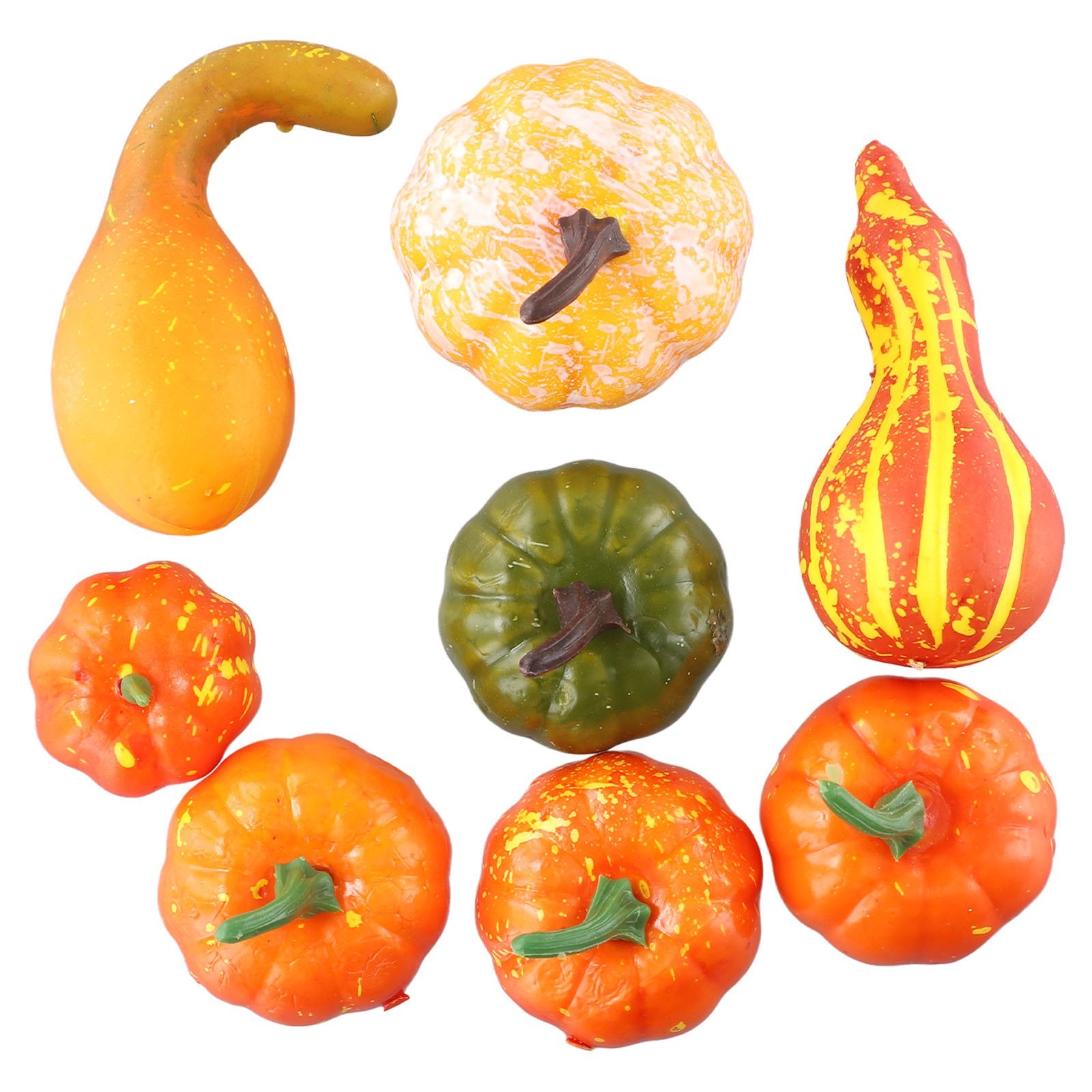 Artificial Pumpkin Harvest Autumn Thanksgiving Wreath Banquet Party Decor