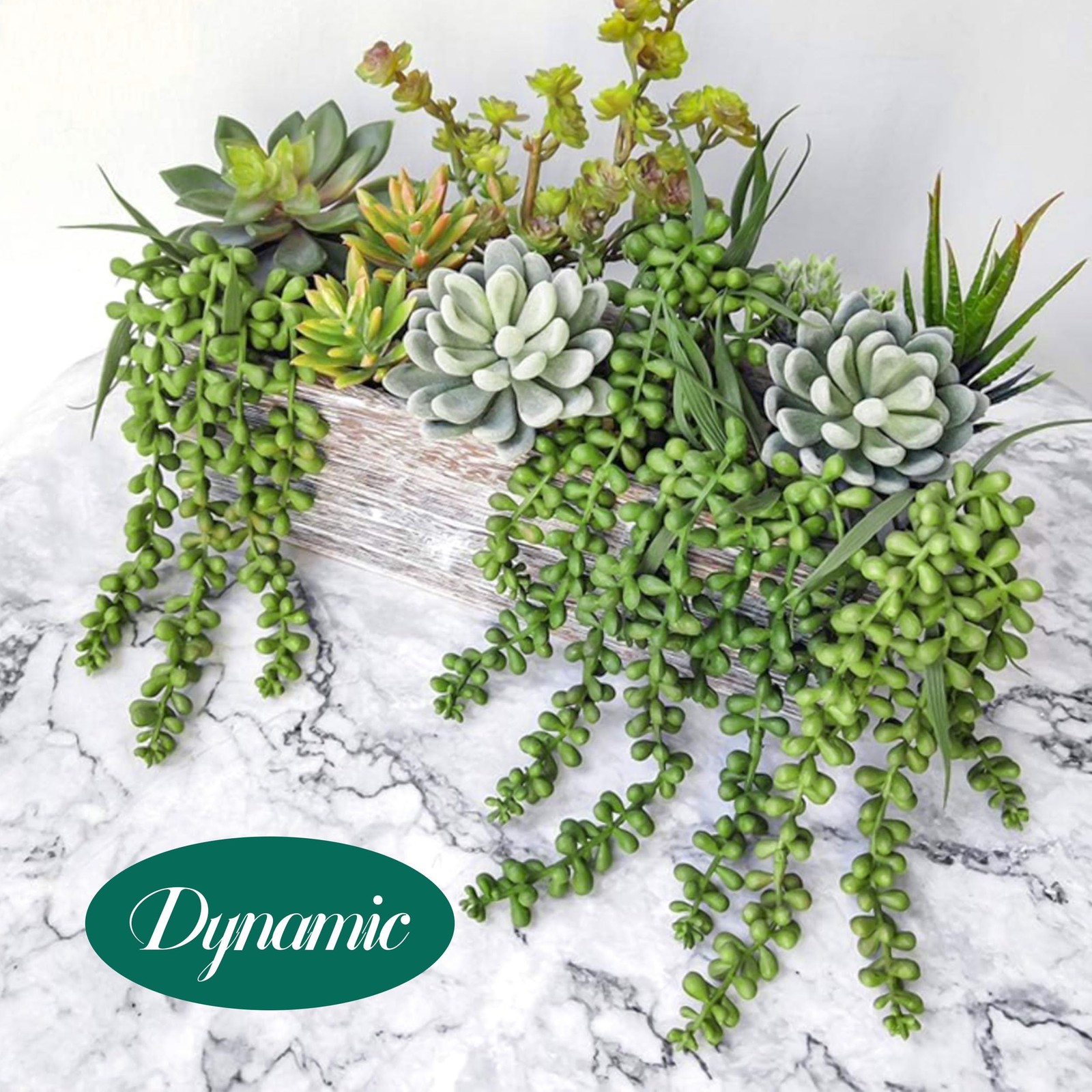 Meiliy 4pcs Artificial Succulent Plants Hanging Succulent Plants Faux Succulents