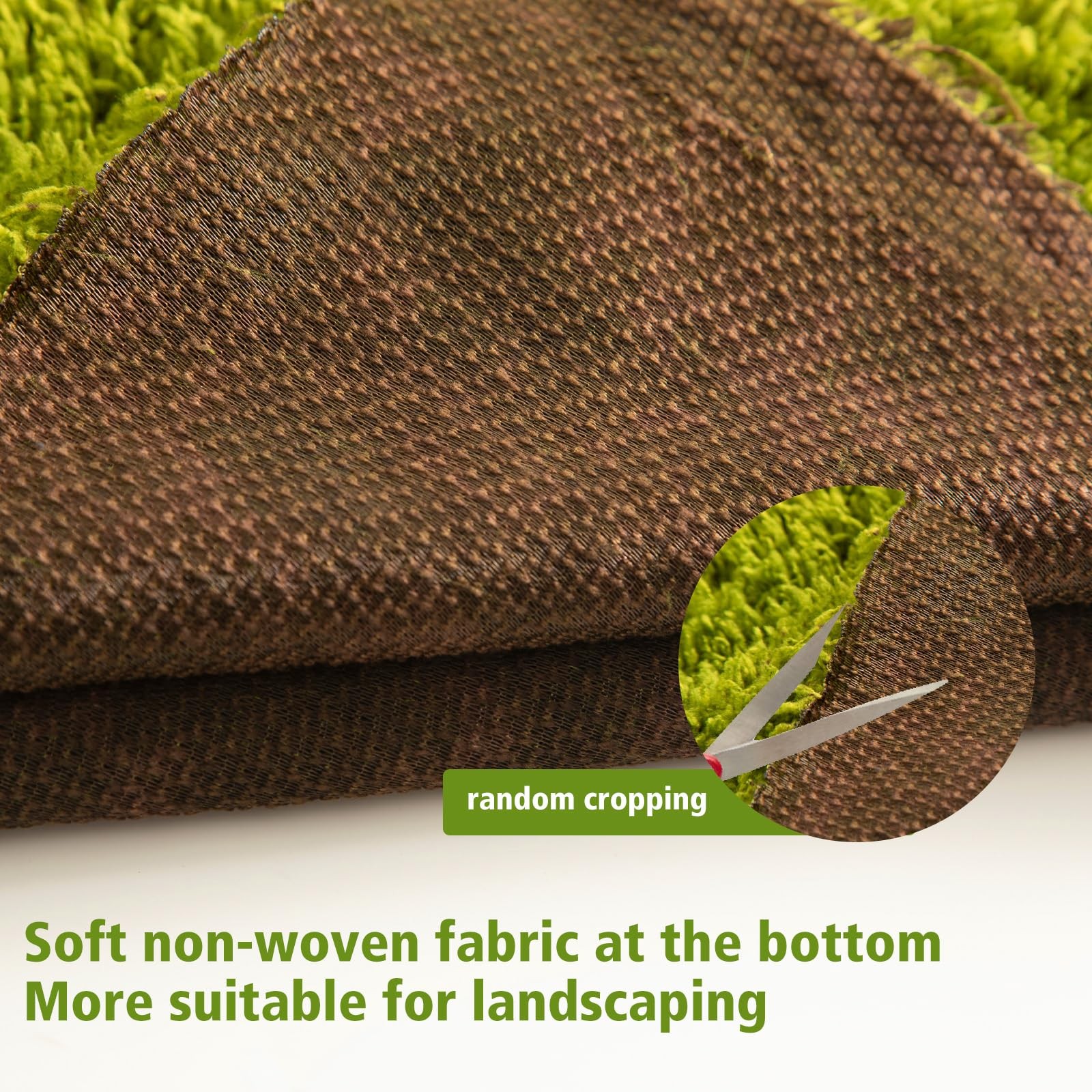 Artificial Grass Mat 4×3.3 Ft – Realistic & Soft Synthetic Turf, Fake Grass C…