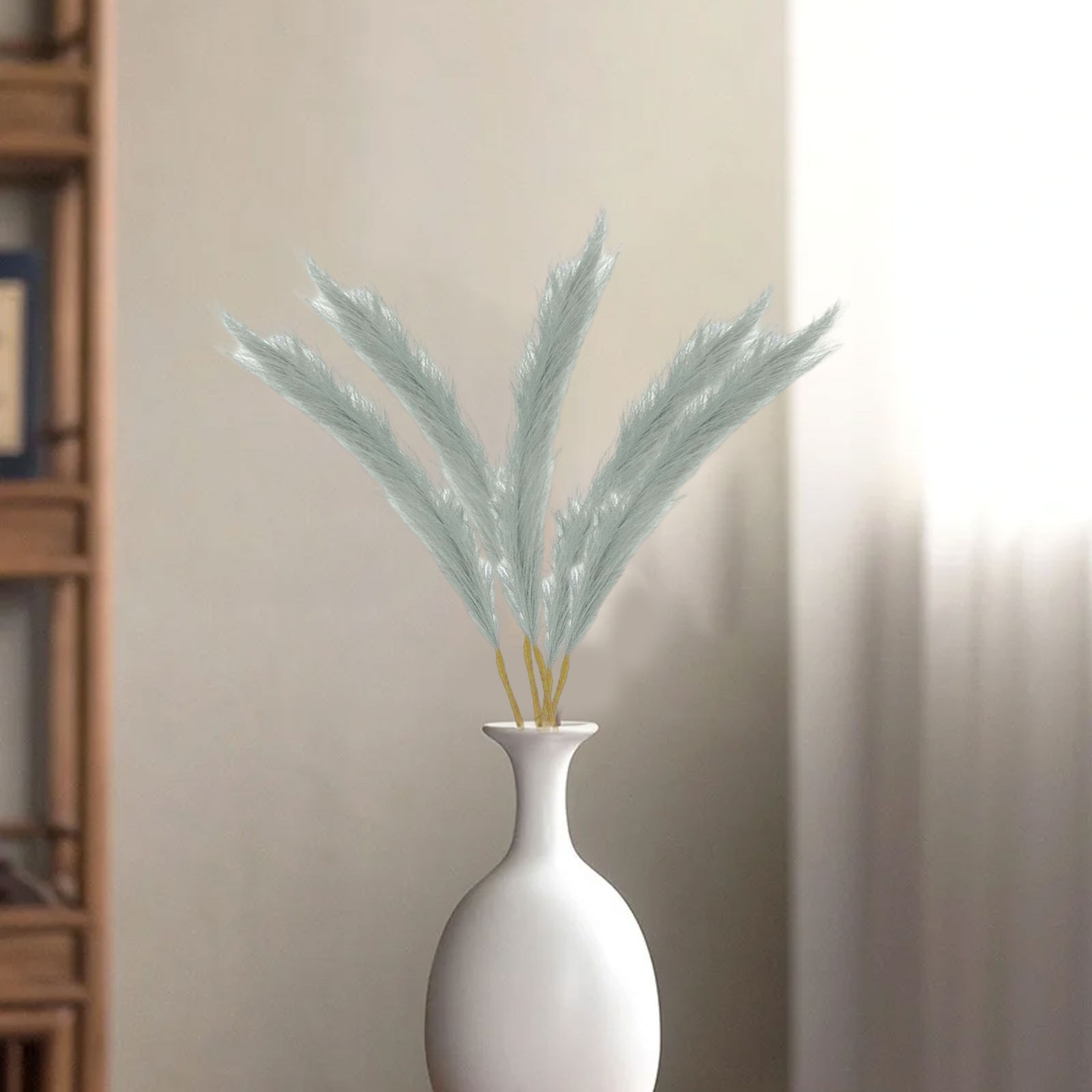 Premium Mini Artificial Flowers Pampas Reed Grass for Wedding Decoration