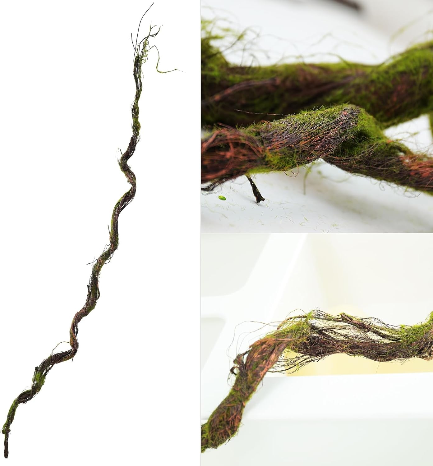 190cm/74.8inch Flax Silk Big Bendable Artificial Tree Trunk Fake Tree Twigs
