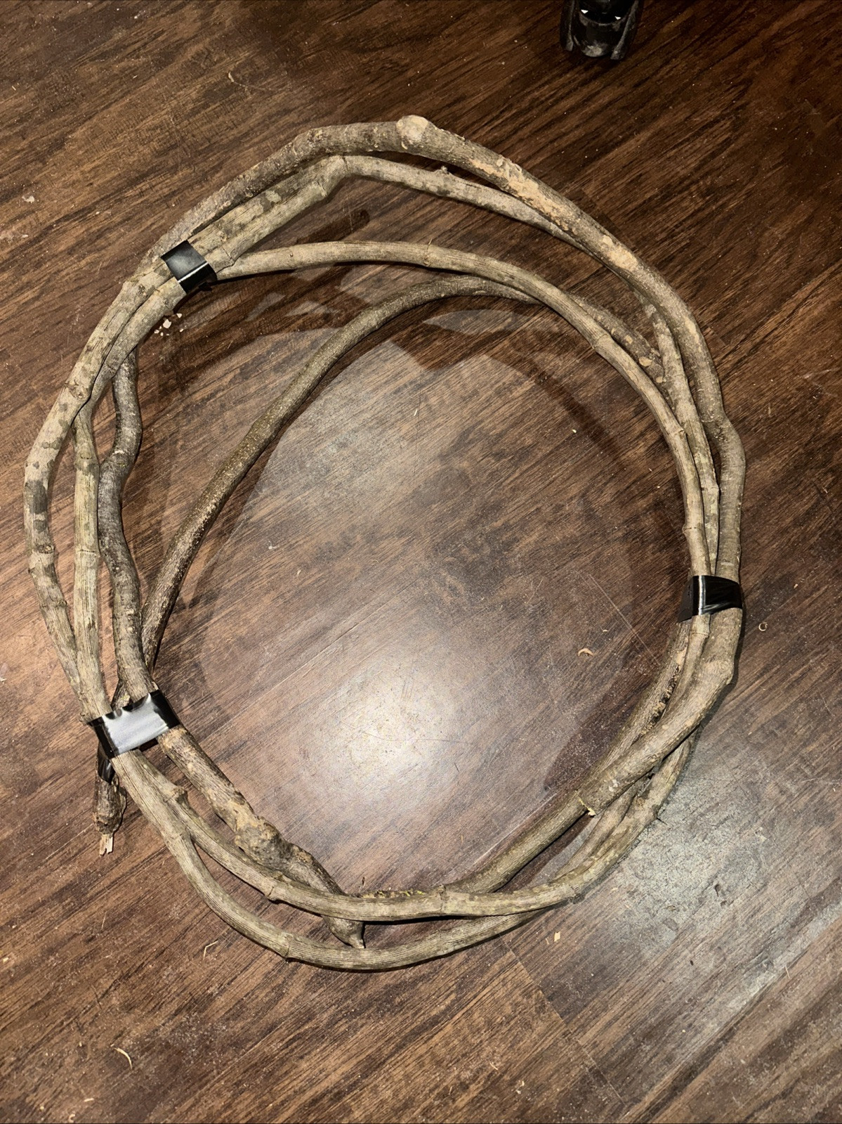 15 Feet of Eco Friendly Dried Grapevine Twig Garland For Wreaths 1/2” Thick