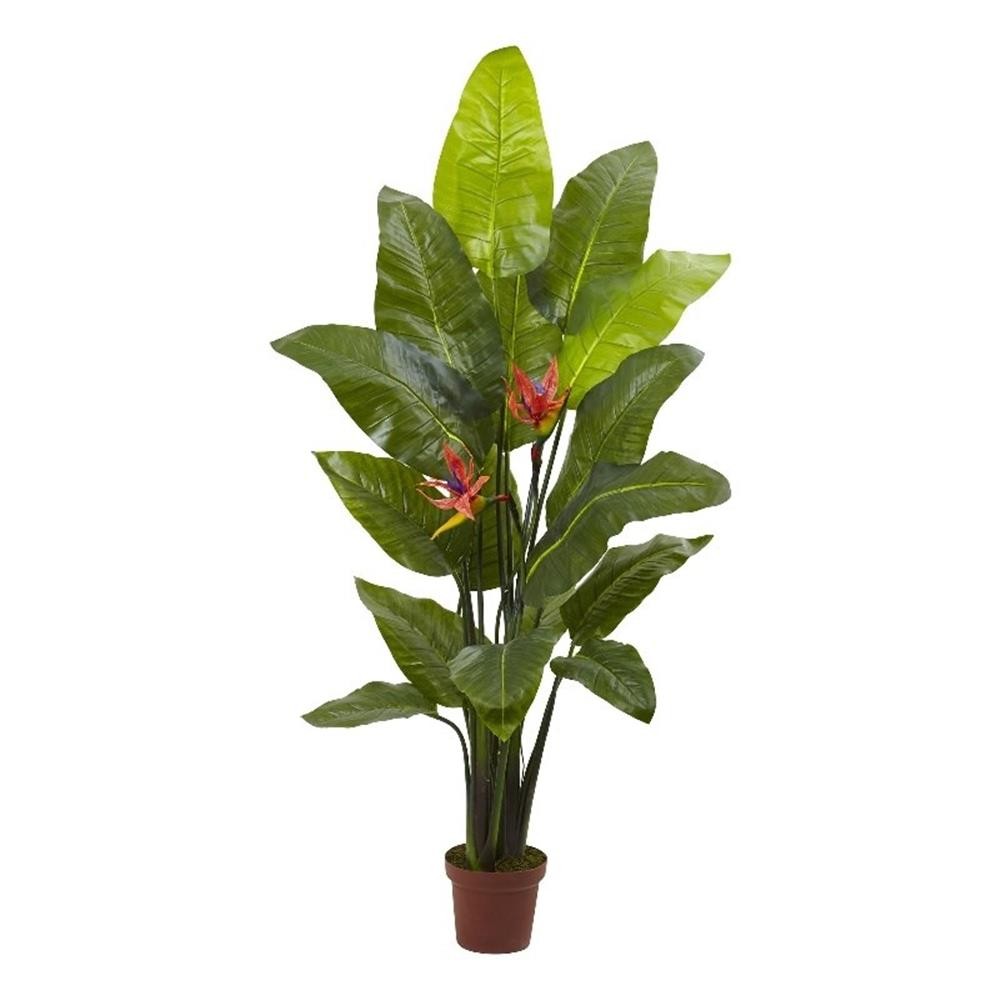 Nearly Natural 58″ Bird of Paradise Plant (Real Touch) in Green