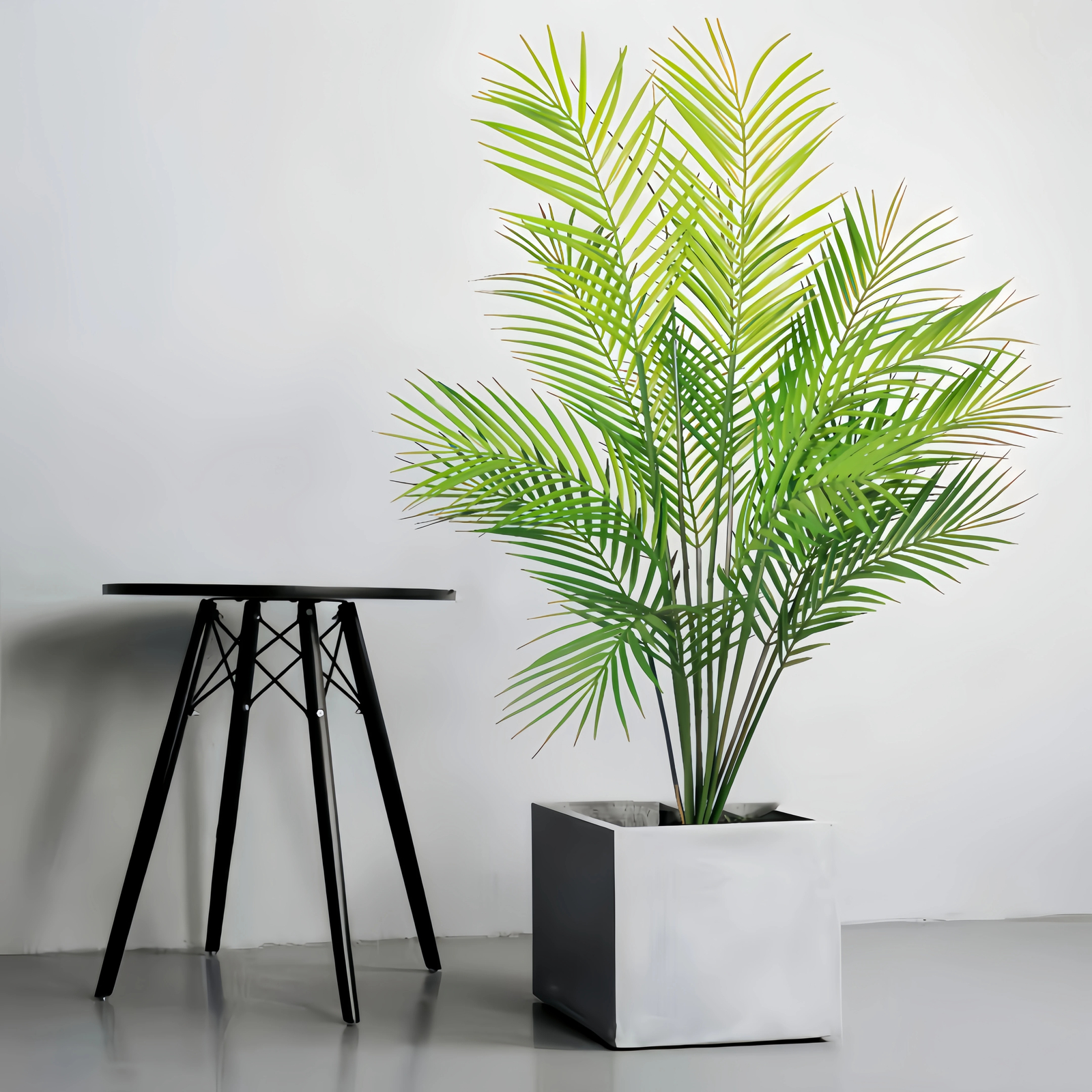 Large Artificial Palm Tree Realistic Tropical Fake Plant Indoor Outdoor Display