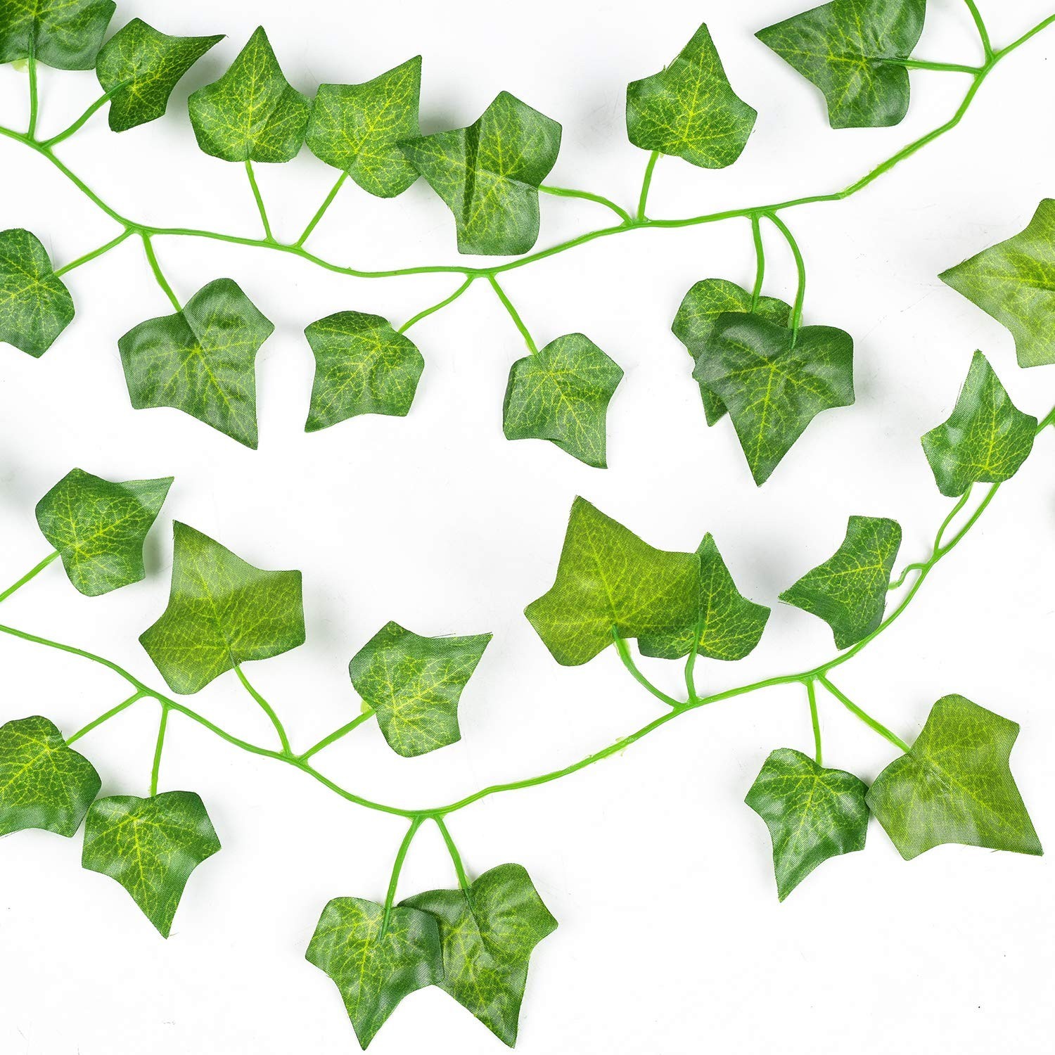 24 Pack 168Ft Artificial Ivy Vines – Fake Greenery Garlands for Home, Office & W