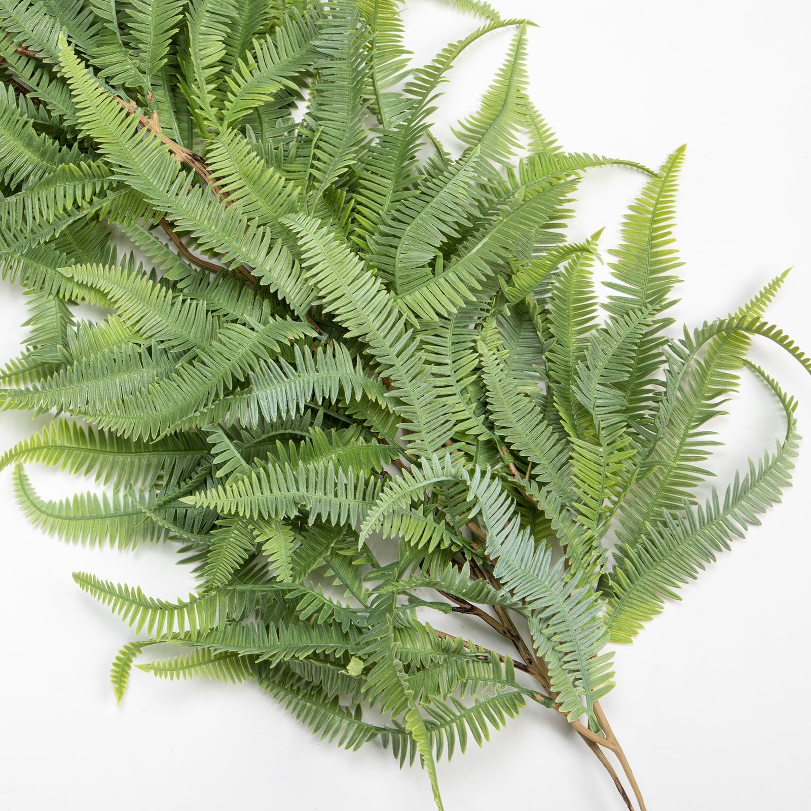 5ft Long Greenery Garland Boston Fern Floral Garland for Door Mantle Decorati…