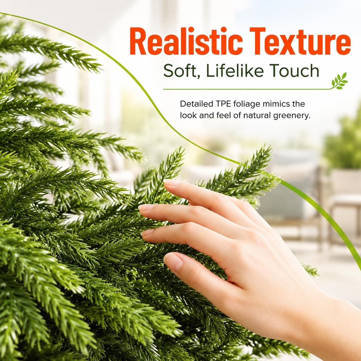 4FT Lighted Artificial Norfolk Pine Tree Outdoor with Lights｜Artificial Topia…