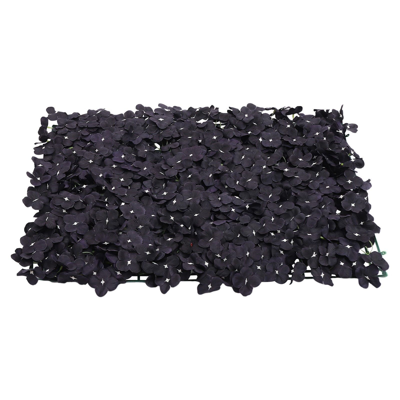 3D Flower Wall Panels-12pcs Artificial Flower Wall Background Silk Cloth Wedding