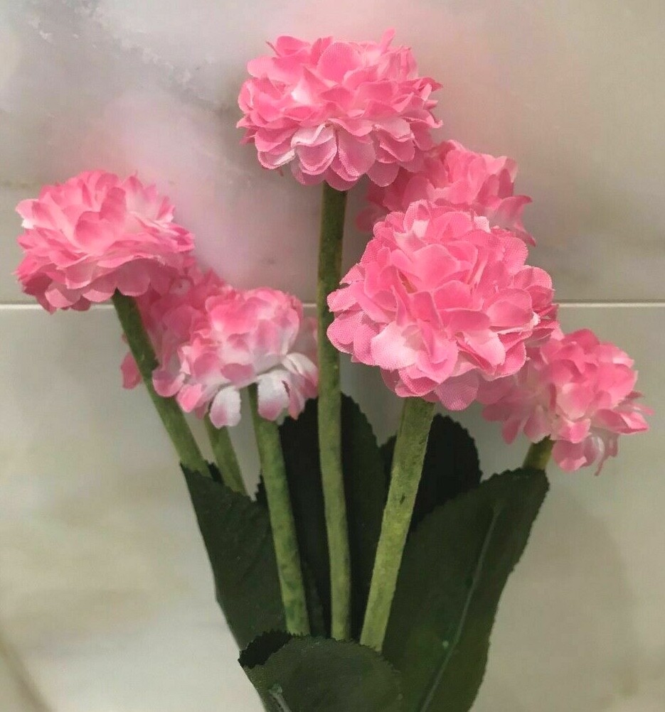 2 Set High Quality Artificial Flowers Artifical Allium giganteum Pink