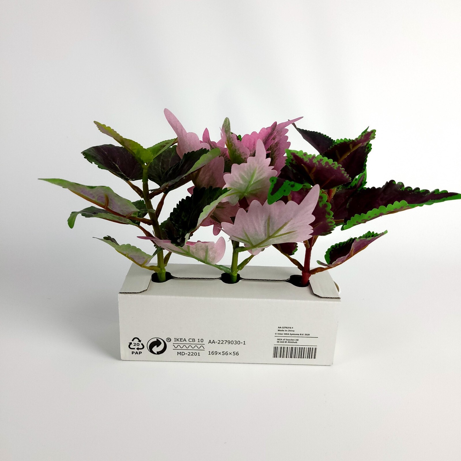 Ikea Fejka Artificial Potted Plant With Pot Set of 3 Painted Nettle 7″ Height