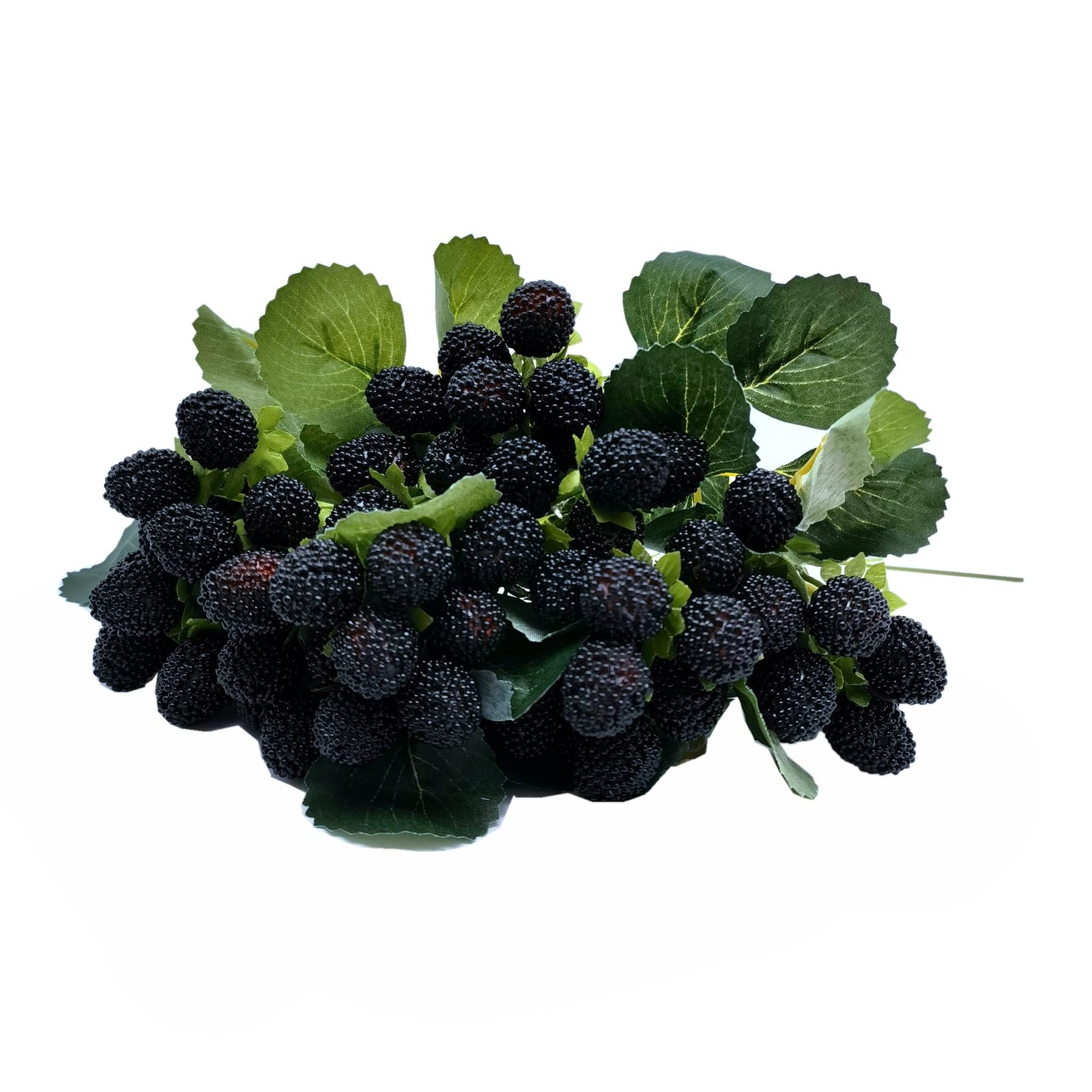 4PCS Artificial Raspberry Red Faux Fruit BlackBerry Props Table Decoration (B…