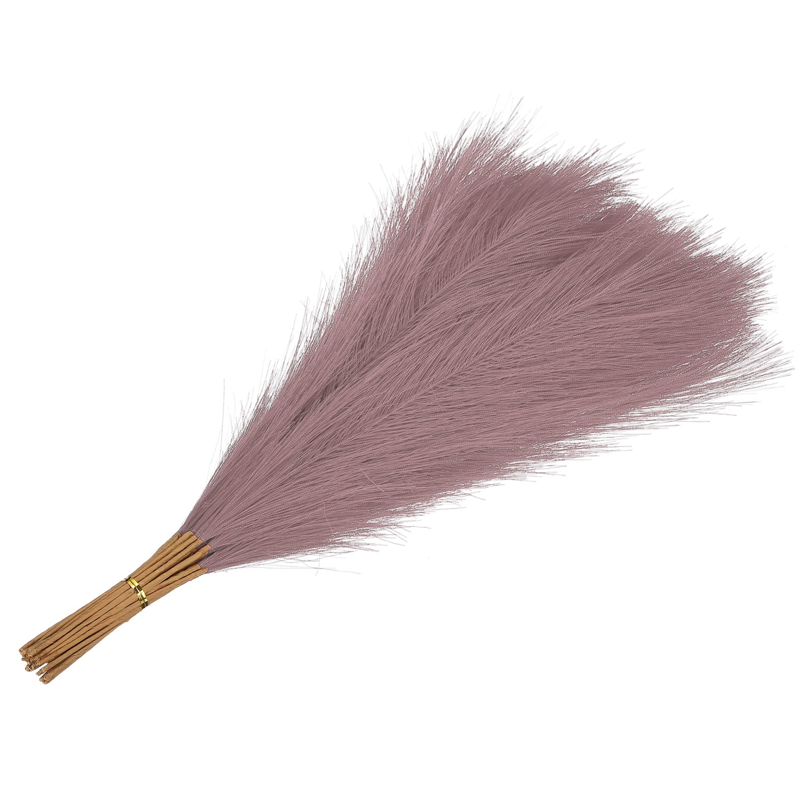17.7in Pampas Grass Decor, 50pcs Artificial Pampas Grass Bulk, Purple