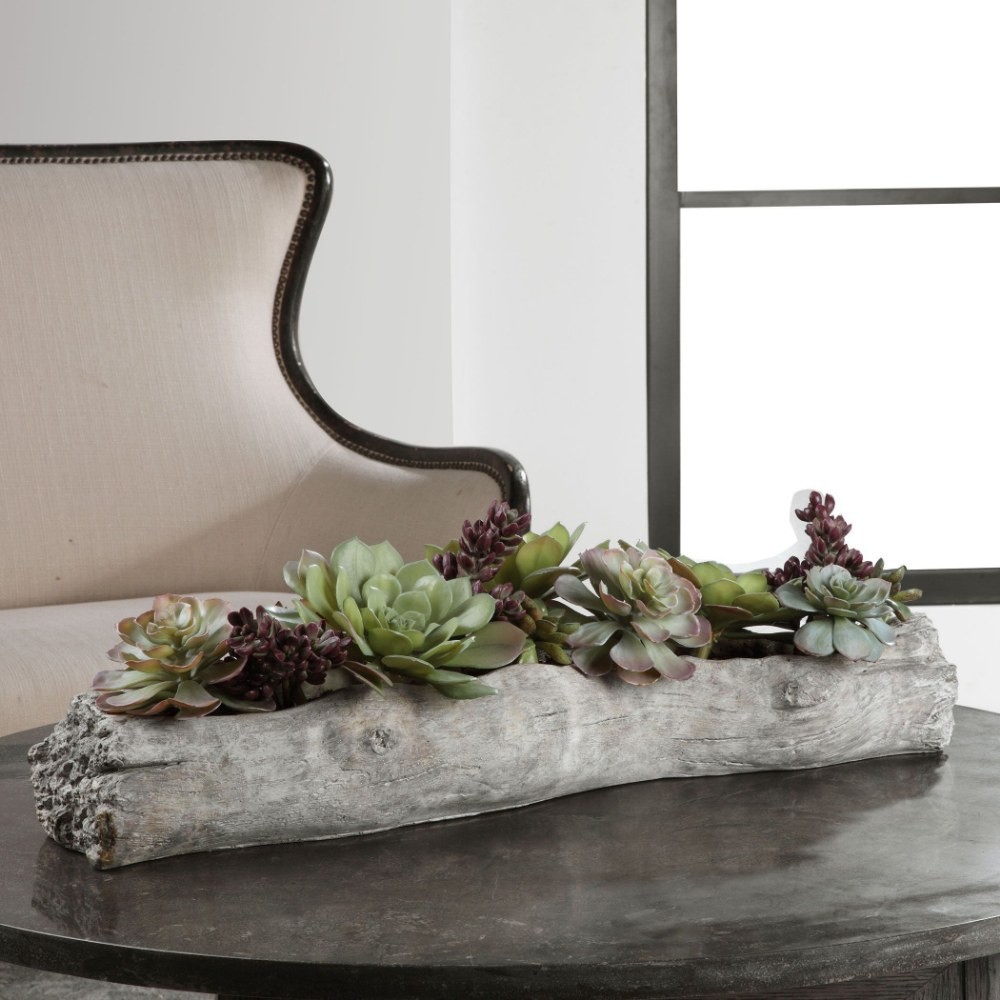 Mulberry Green – 29.5 inch Lush Succulents – Decor – Planters – 208-BEL-4190640