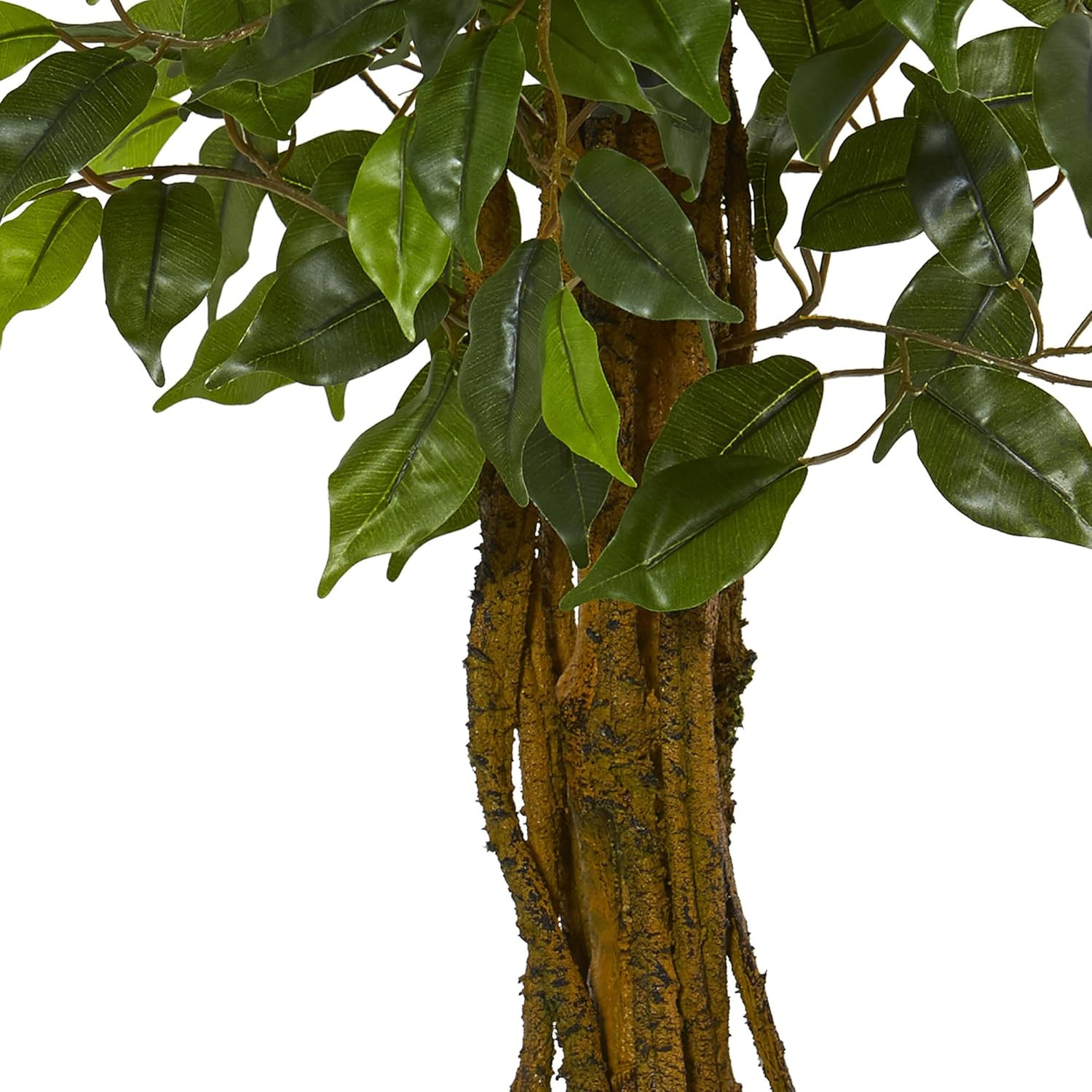 UV Resistant Ficus Artificial Tree for Indoor/Outdoor Decor