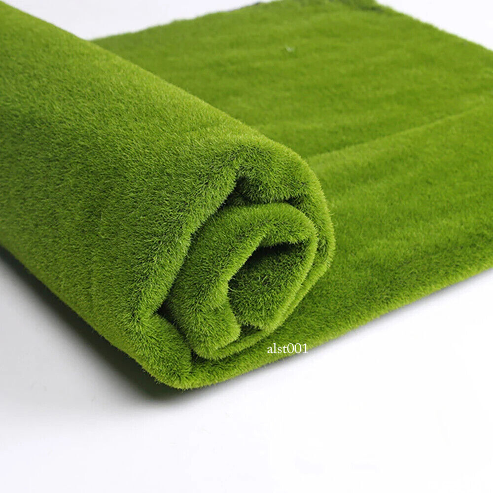 New Artificial Moss, Fake Green Plants, Room and Garden Decoration