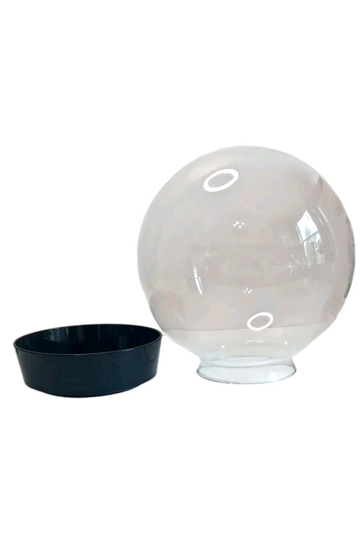 “The Centerpiece” Glass Dome/ Terrarium Floral Arrangement Holder In The Box