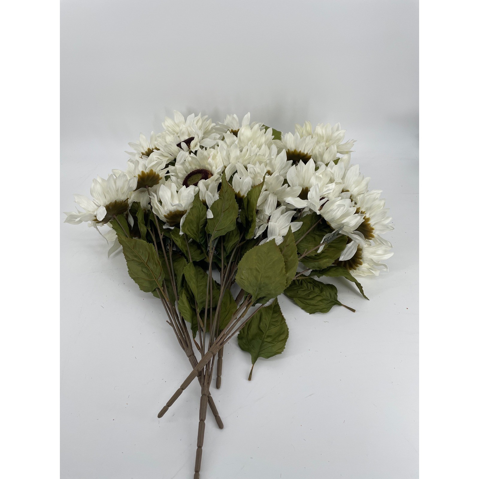 28 Ashland Artificial Flower Bundles White Sunflowers/Daisies Fall Decor NEW