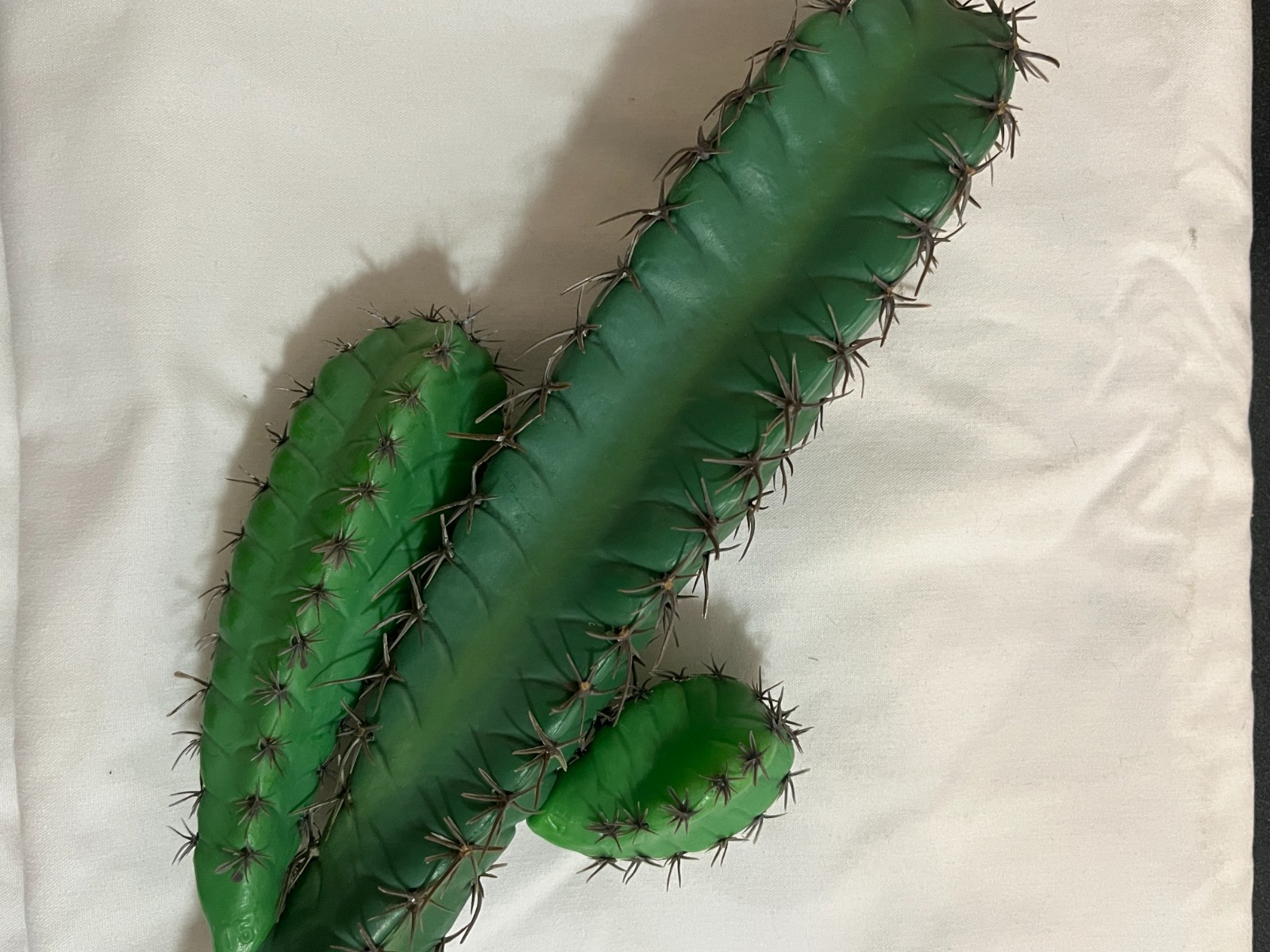 Artificial Cactus Green 7 inches wide and 15 inches tall Southwest decor NEW