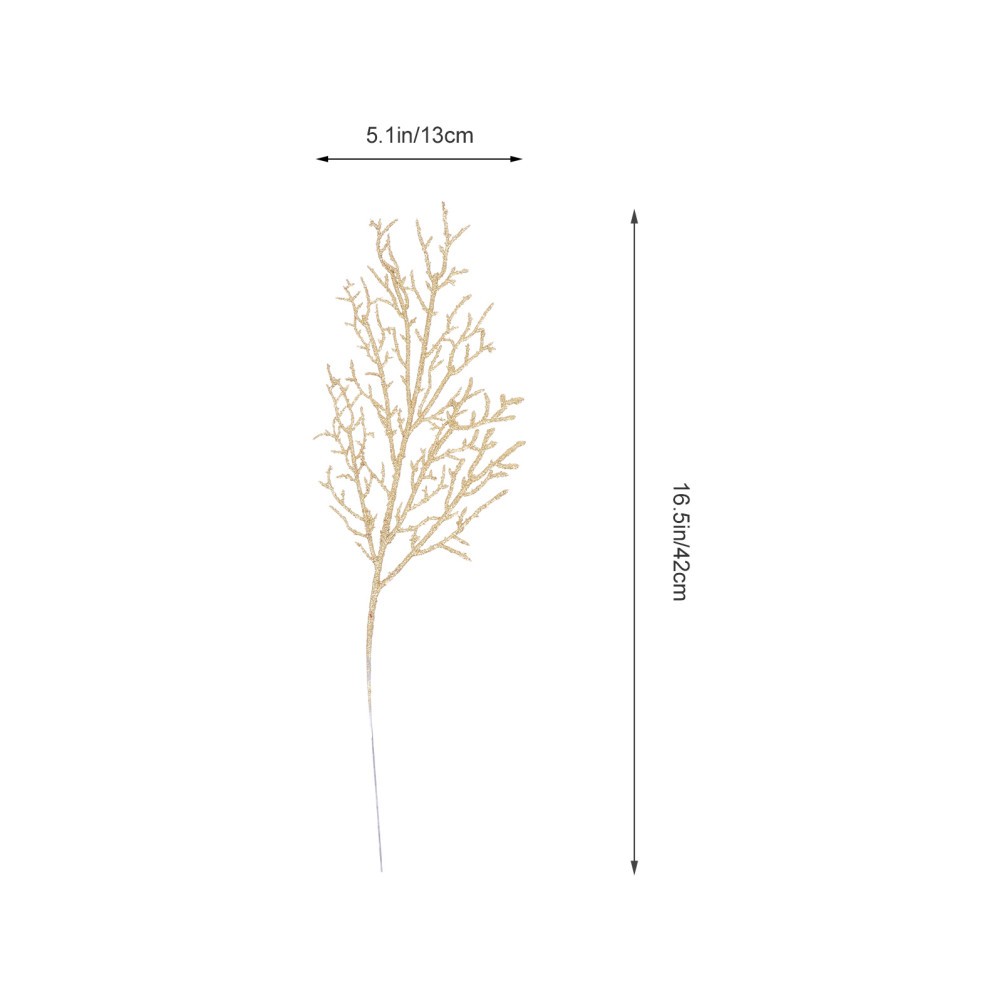 12Pcs Reusable Artificial Deadwood Branches for Xmas Decoration Assorted Color