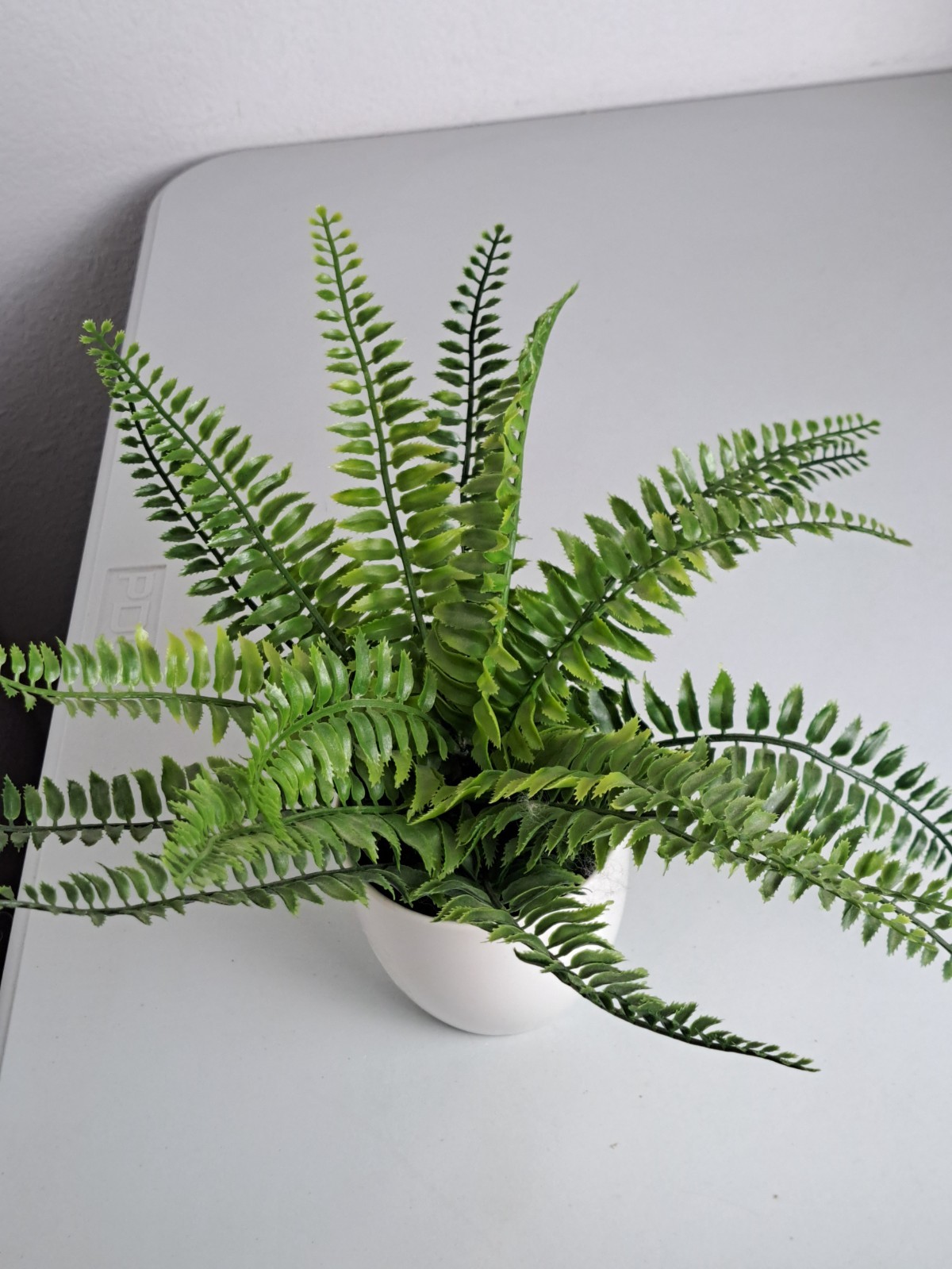 Artificial Decorative Faux Boston Fern 4″ Potted Plant