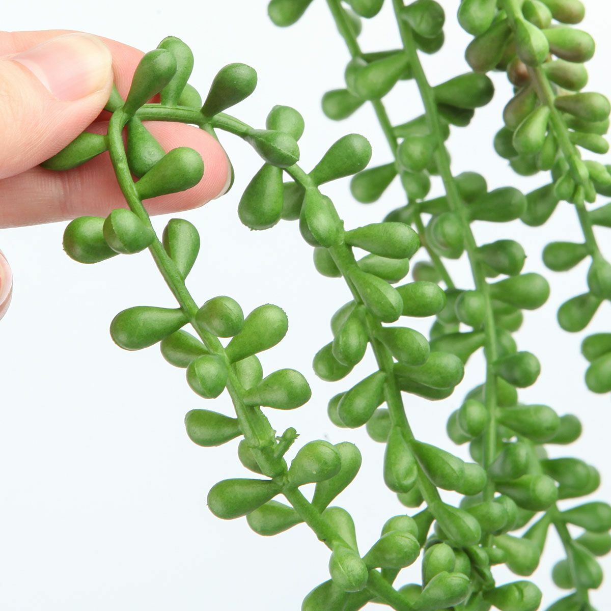 3X Artificial Hanging Plant Fake Vine Ivy Succulents String of Pearls Home Decor