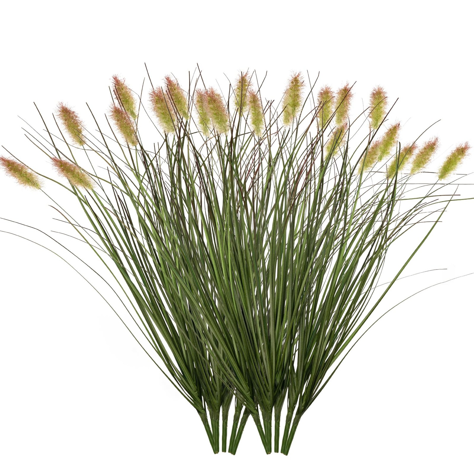 Artificial Grass, Fake Grass, Artificial Shrubs, Wheatgrass Cattails Fake Gra…