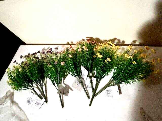 7 new flower bunches in different colors – SALE