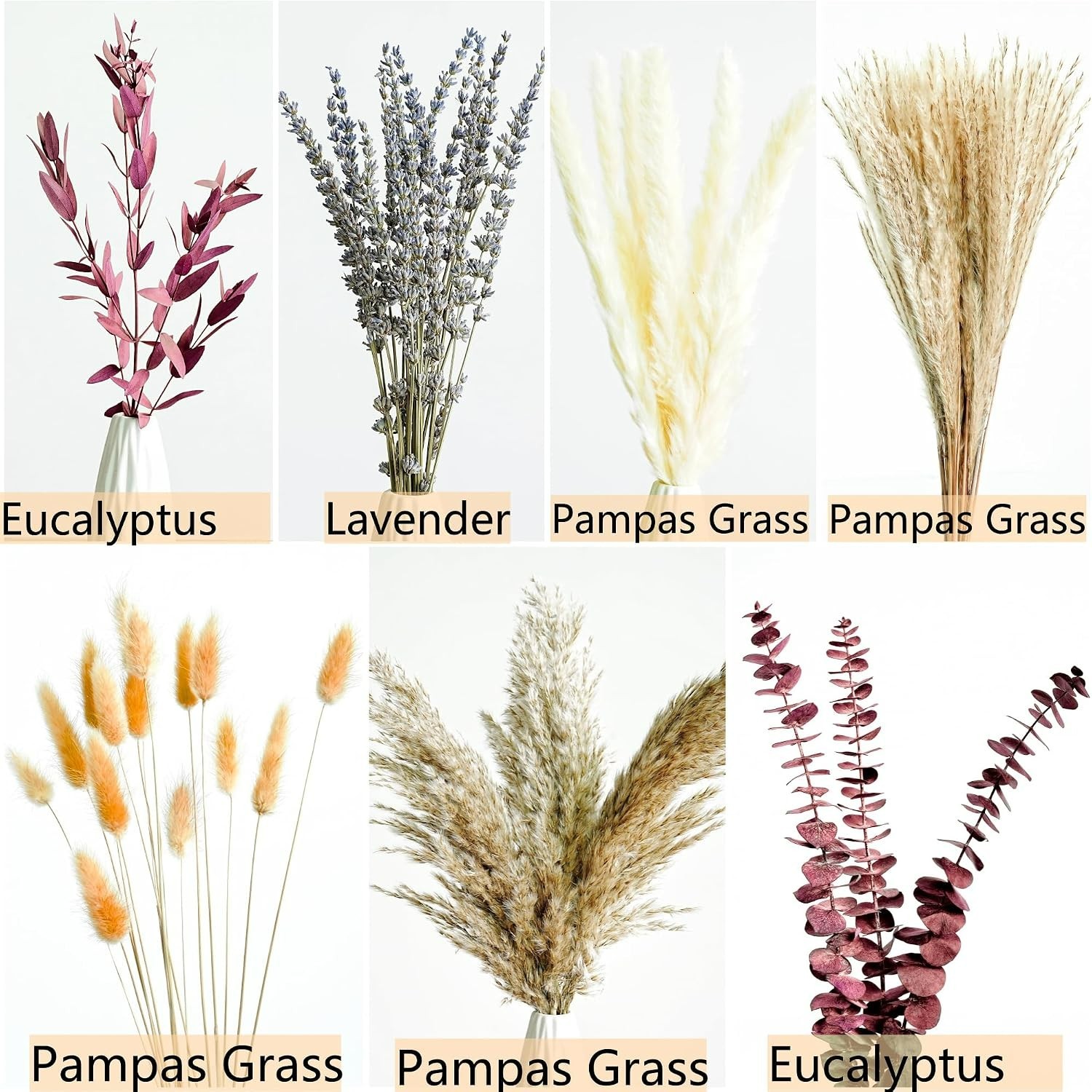 Versatile Fall Floral Decor Bouquet – Pampas Grass & Lavender for Home & Gifts