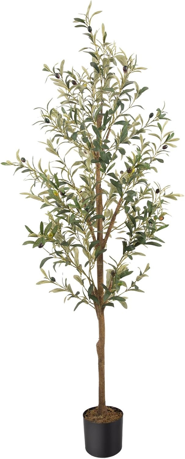 5FT Artificial Olive Tree – Faux Silk Indoor Plant for Home & Office Decor