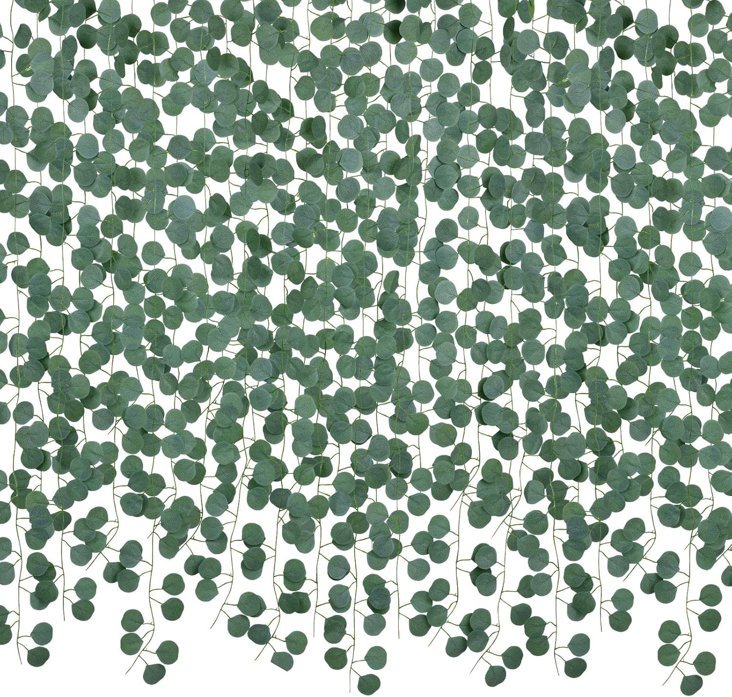 84 Feet 12 Strands Artificial Ivy Leaf Plants Vine Hanging Garland Fake Foliage