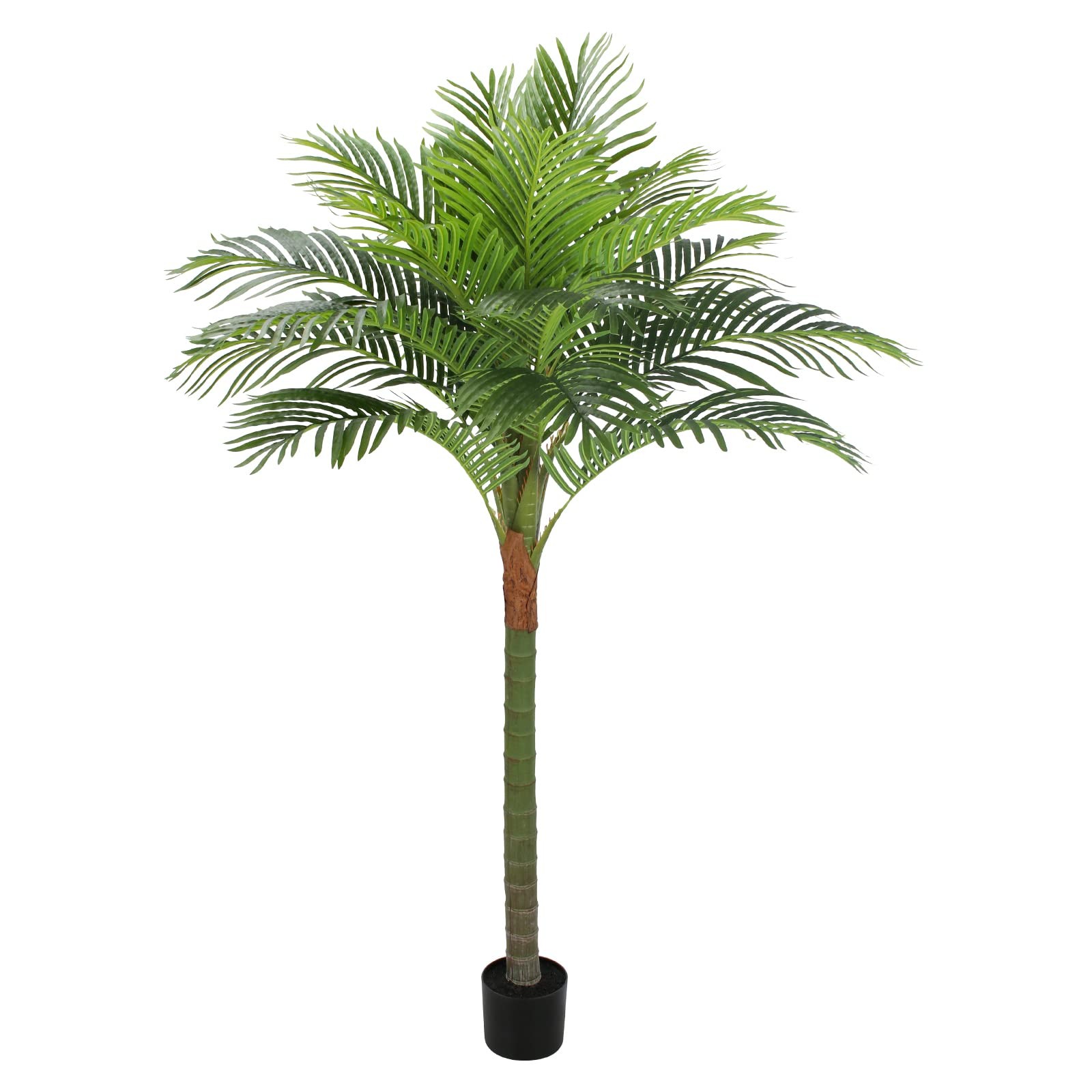 Palm Tree Artificial Tropical Plant 5FT Tall Faux Plants Indoor Fake Floor Pl…